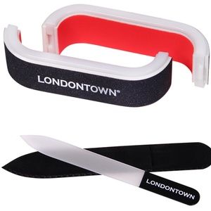 Londontown Glass Nail File And Buffer Combo